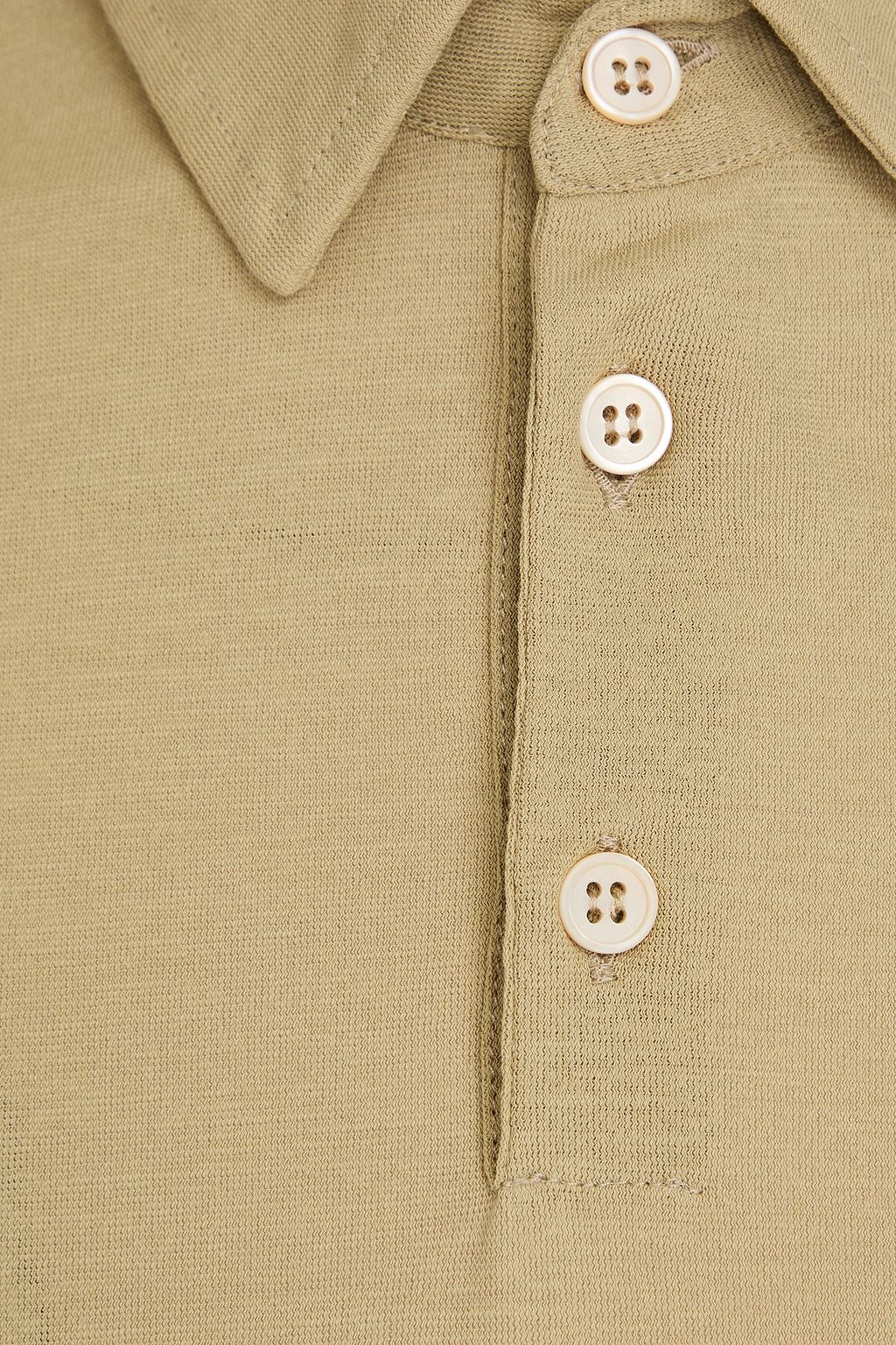 SLOWEAR Zanone cotton-jersey polo shirt