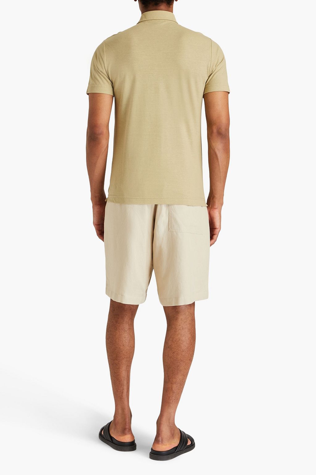 SLOWEAR Zanone cotton-jersey polo shirt
