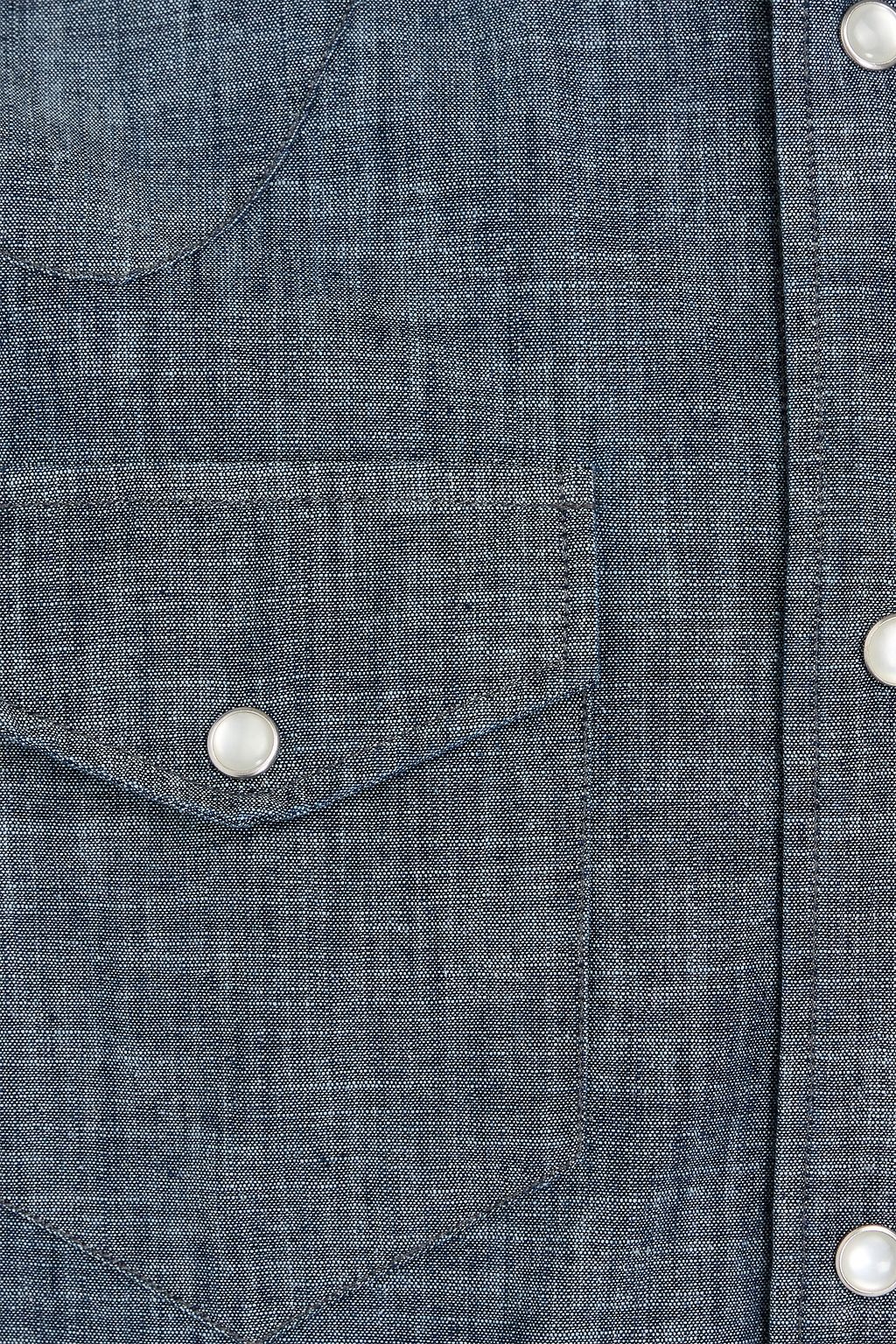 SLOWEAR قميص Glanshirt من قطن شامبراي