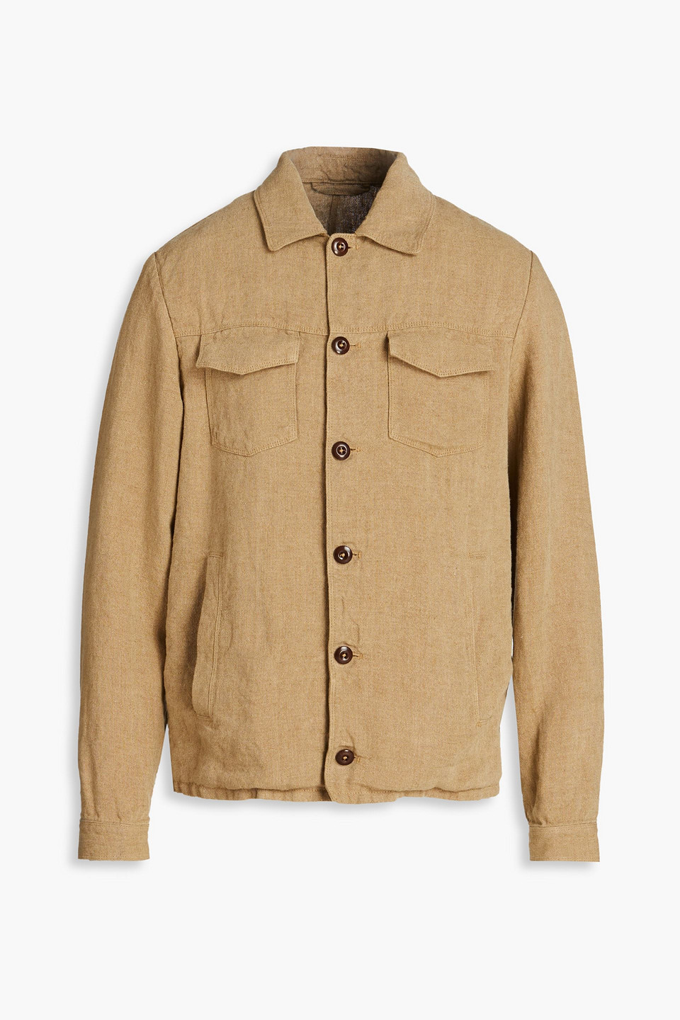 Montedoro linen-canvas jacket