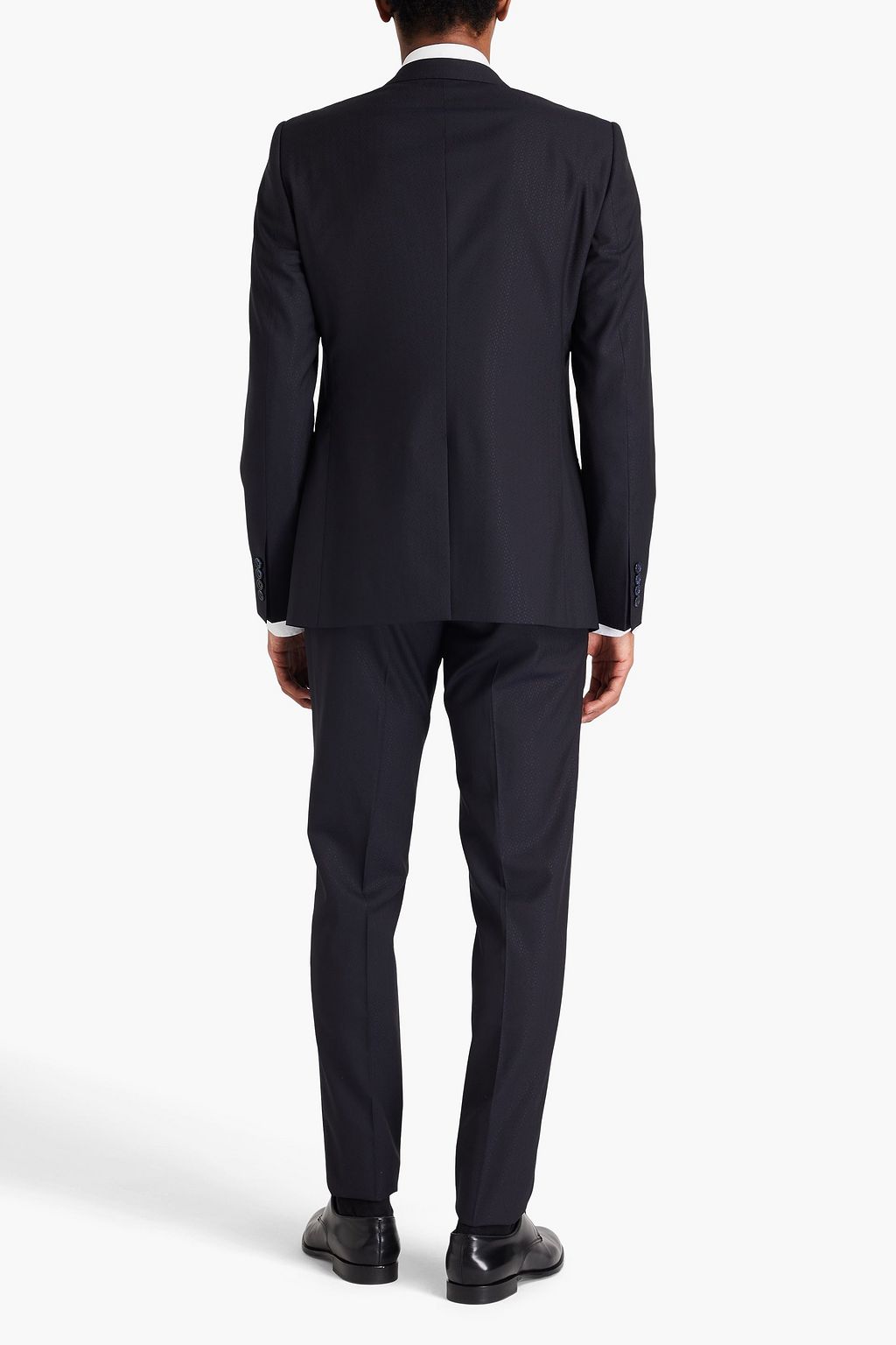 DOLCE&GABBANA Wool and silk-blend suit