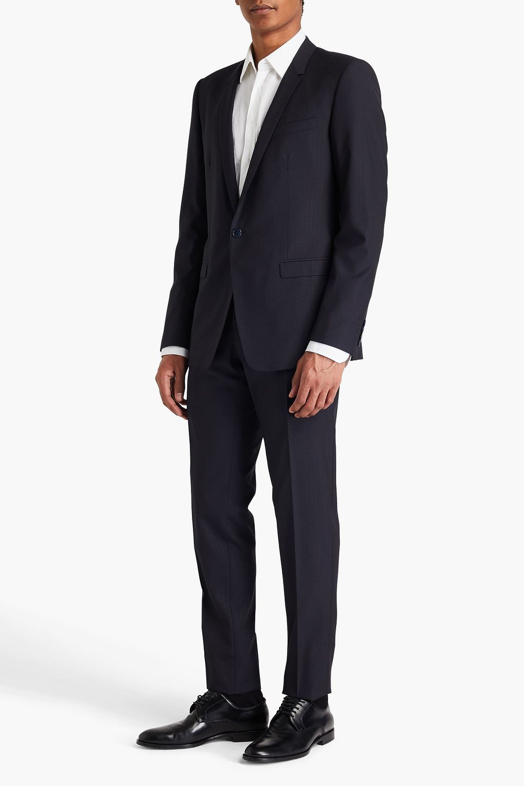 DOLCE&GABBANA Wool and silk-blend suit