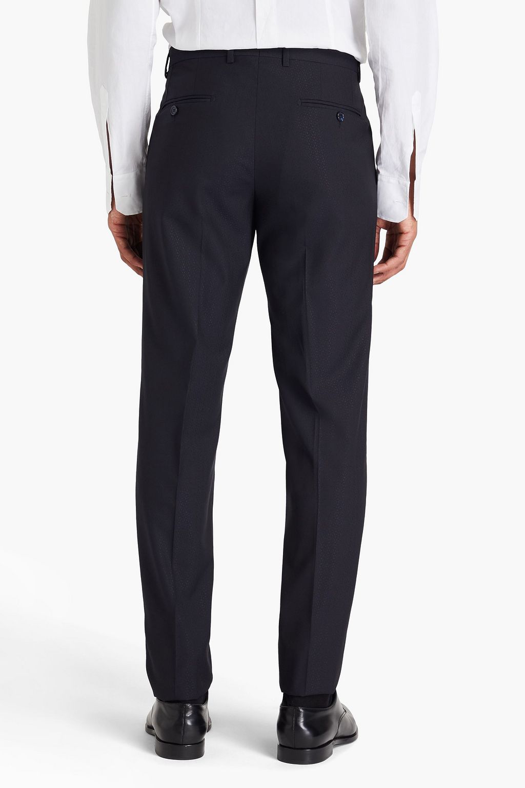 DOLCE&GABBANA Wool and silk-blend suit