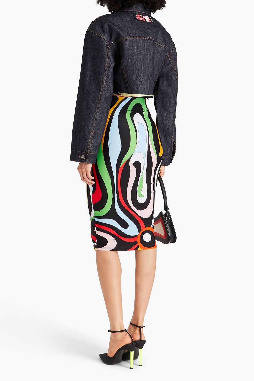 PUCCI デニム クロップドジャケット