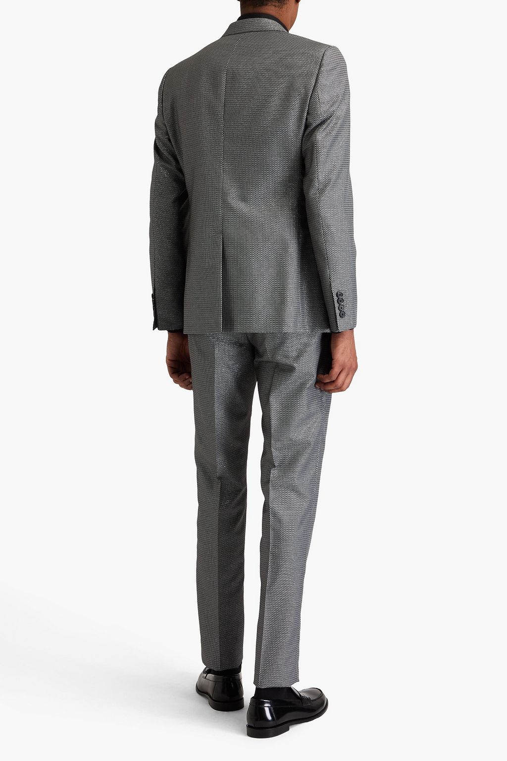 DOLCE&GABBANA Metallic jacquard suit