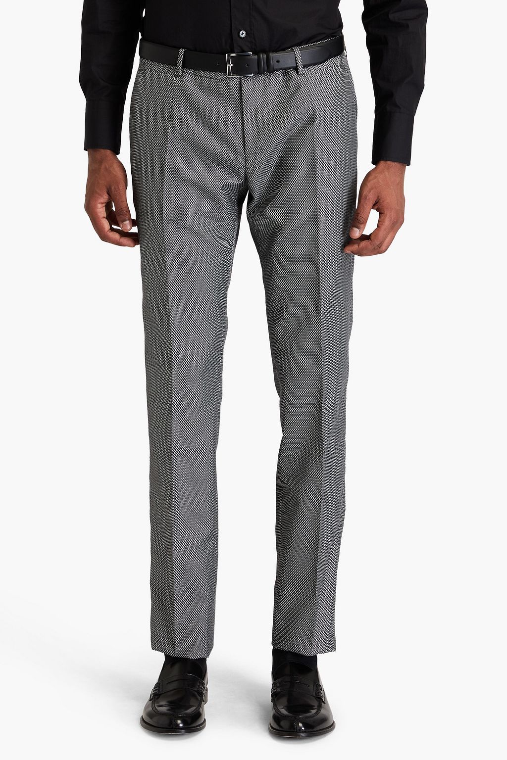 DOLCE&GABBANA Metallic jacquard suit