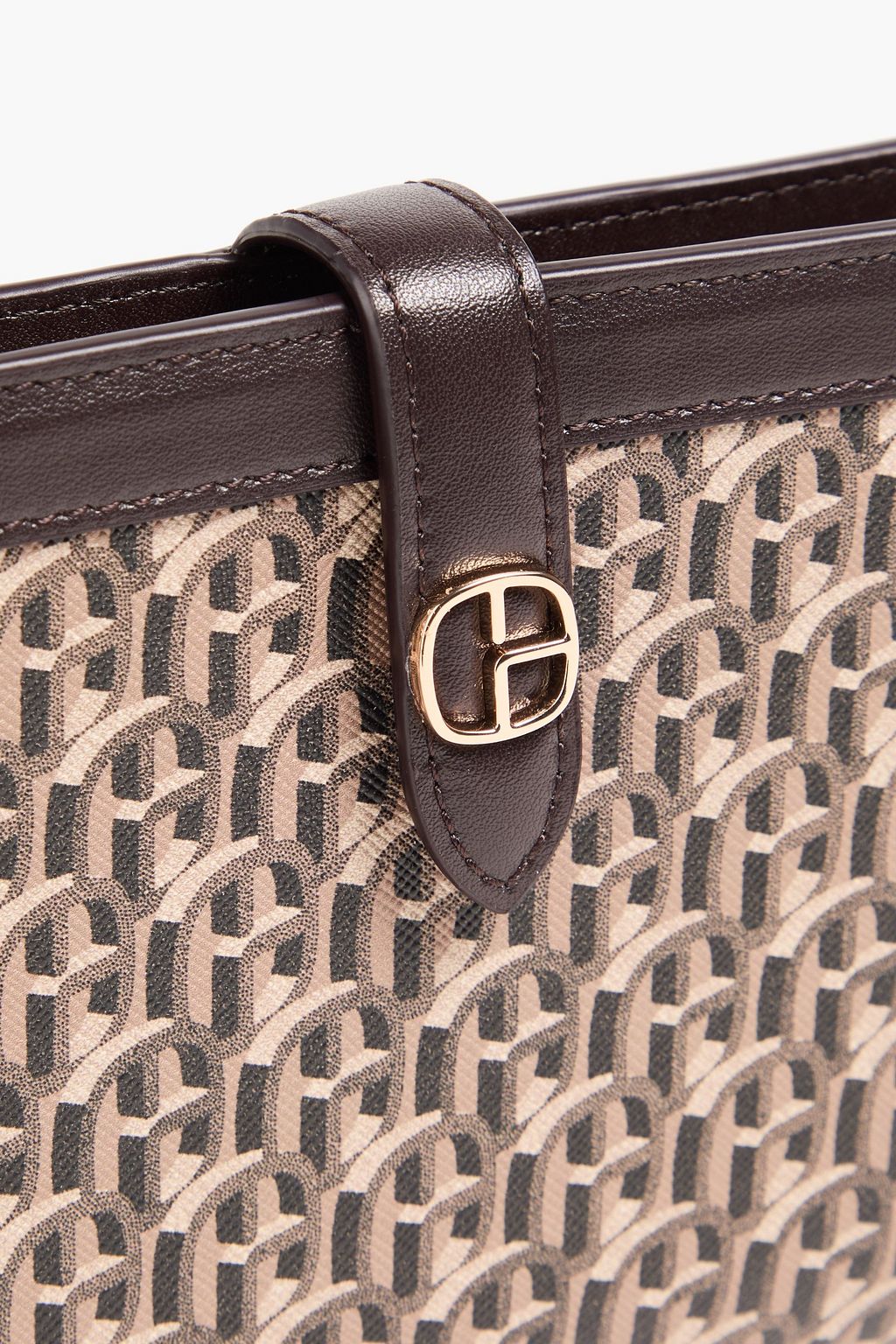 CLAUDIE PIERLOT Printed faux leather shoulder bag