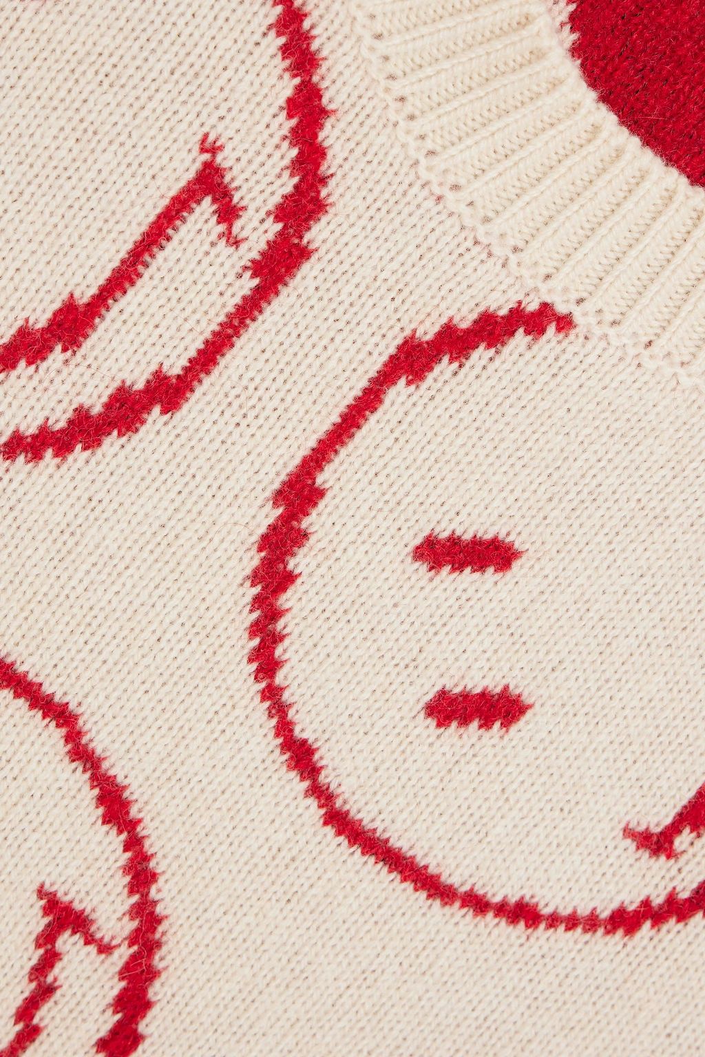 SANDRO Pullover aus Jacquard-Strick