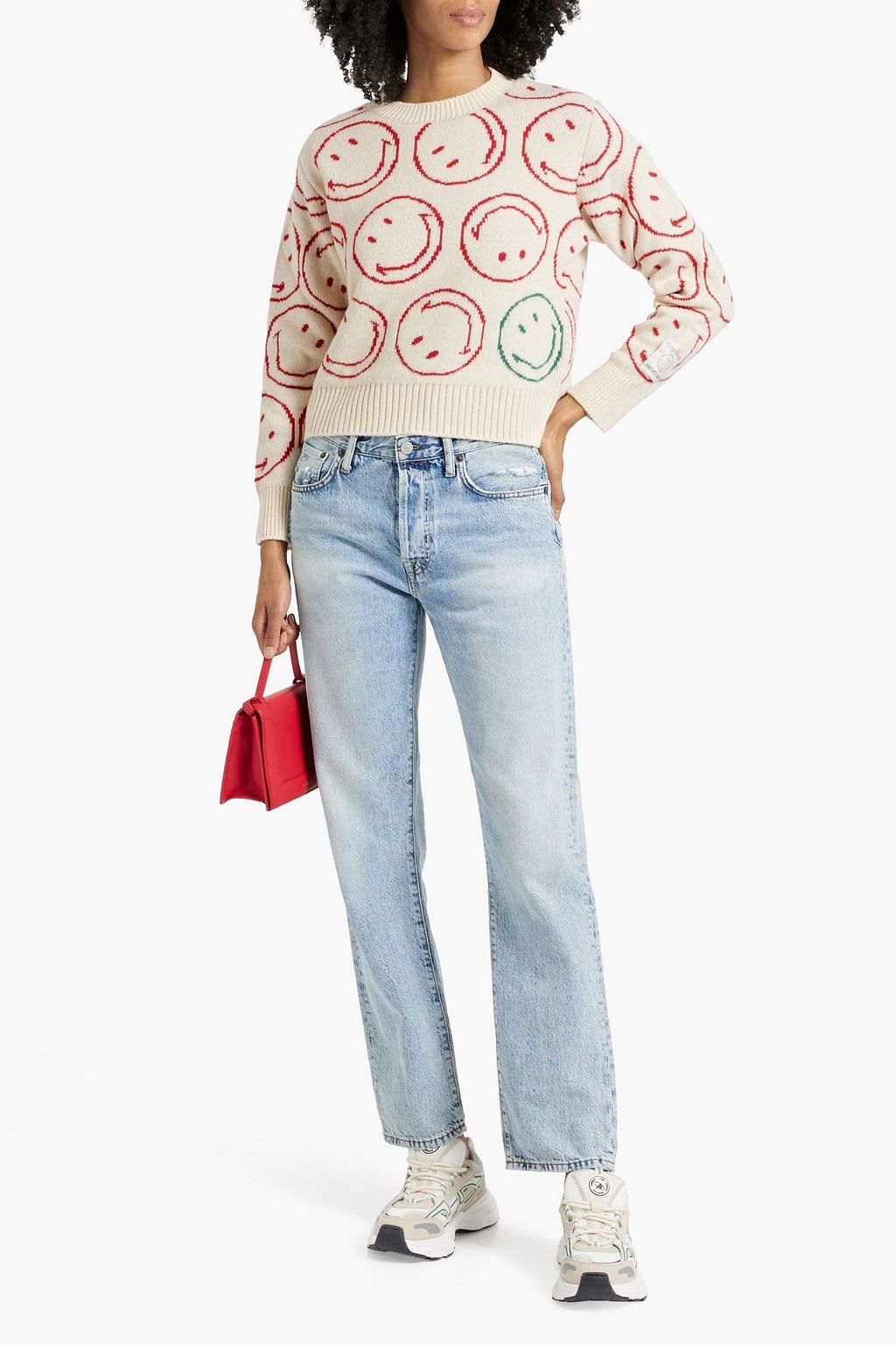 SANDRO Pullover aus Jacquard-Strick