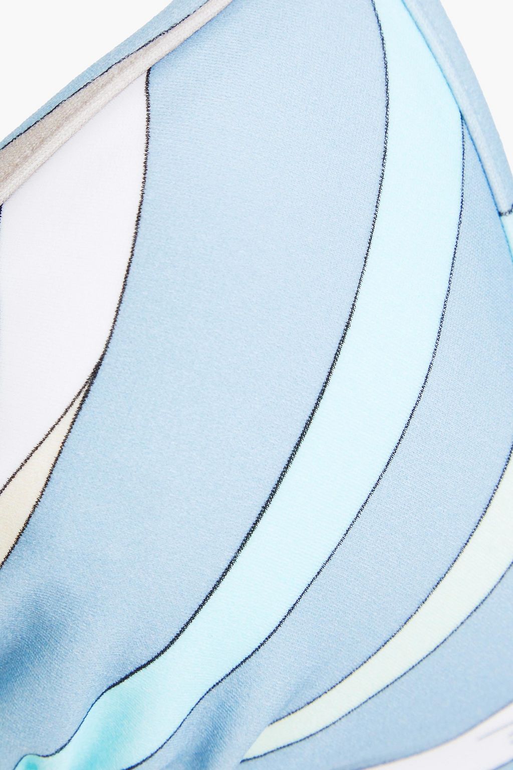 PUCCI توب بيكيني مثلث الشكل مزين بطبعات