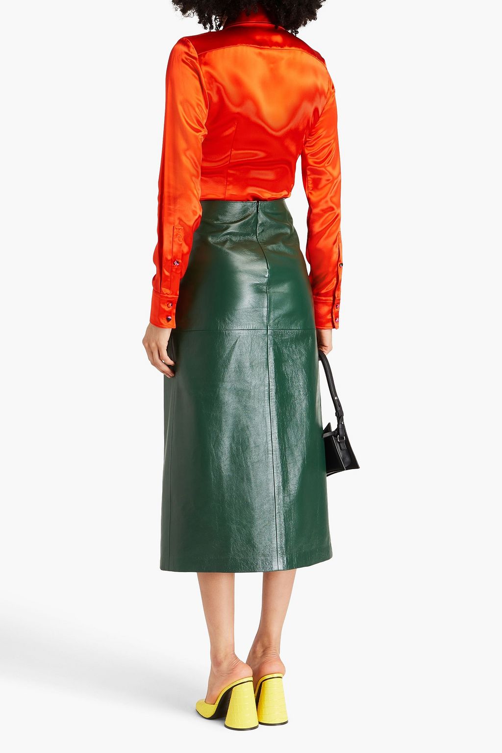 PUCCI Printed satin shirt