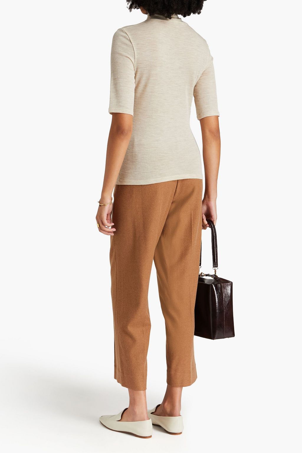 VINCE. Wool turtleneck top