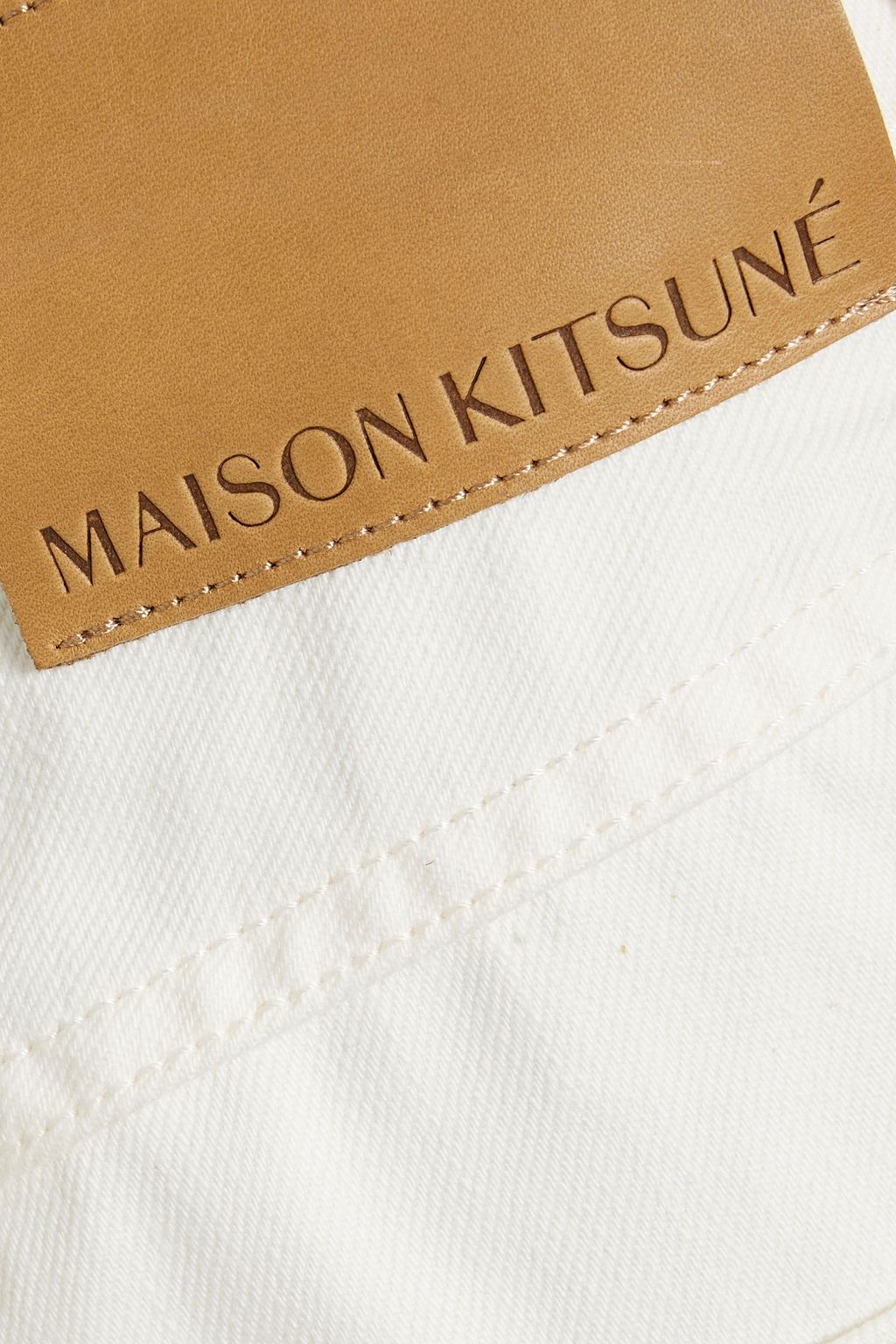 MAISON KITSUNÉ Cotton-gabardine cargo pants