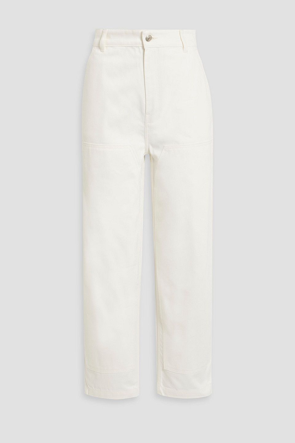 Maison Kitsuné Off-white Pocket Trousers In P103 Off-white