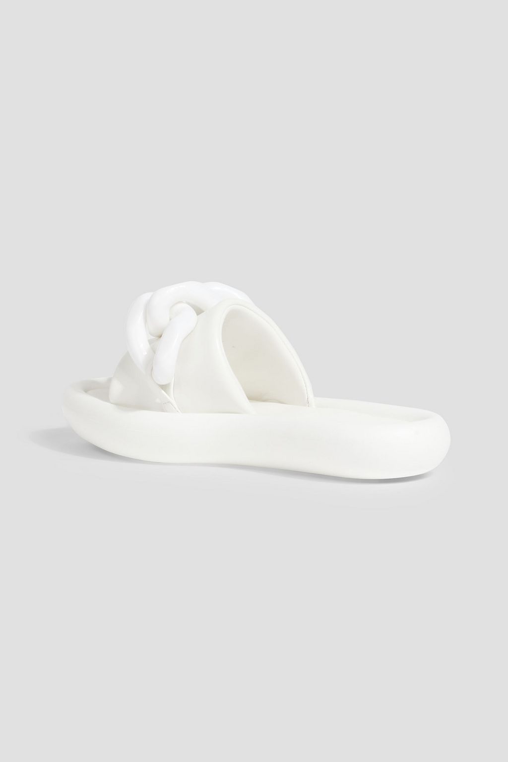 STELLA MCCARTNEY Air chain-embellished faux leather slides