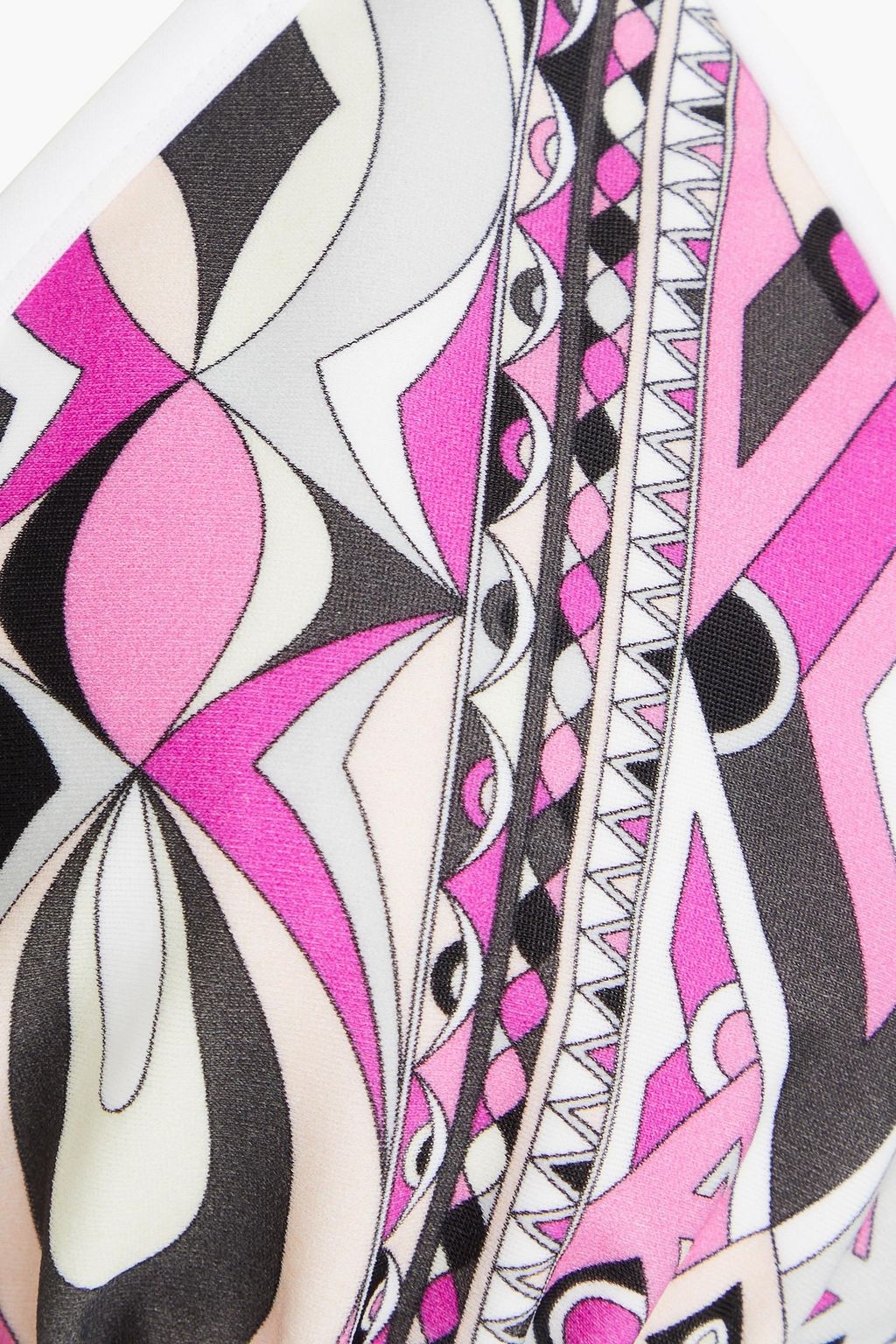 PUCCI توب بيكيني مثلث الشكل مزين بطبعات
