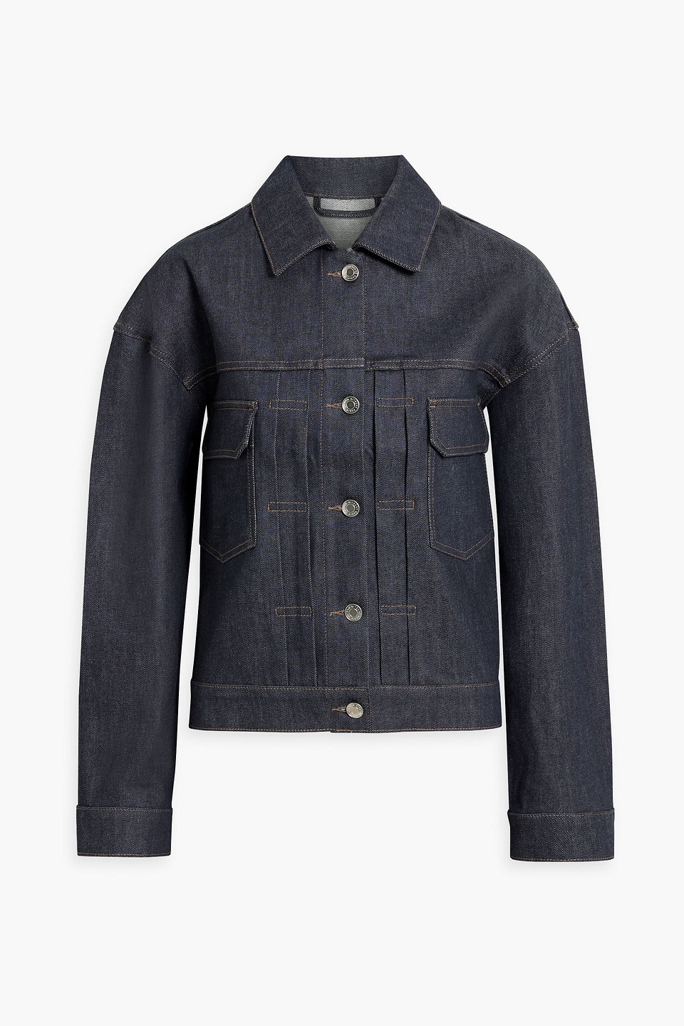 Maison Kitsuné Denim Jacket In Dark Denim