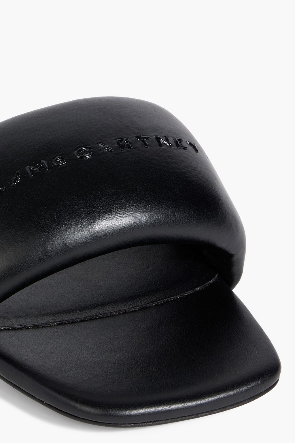 STELLA MCCARTNEY Signature logo-appliquéd padded sandals