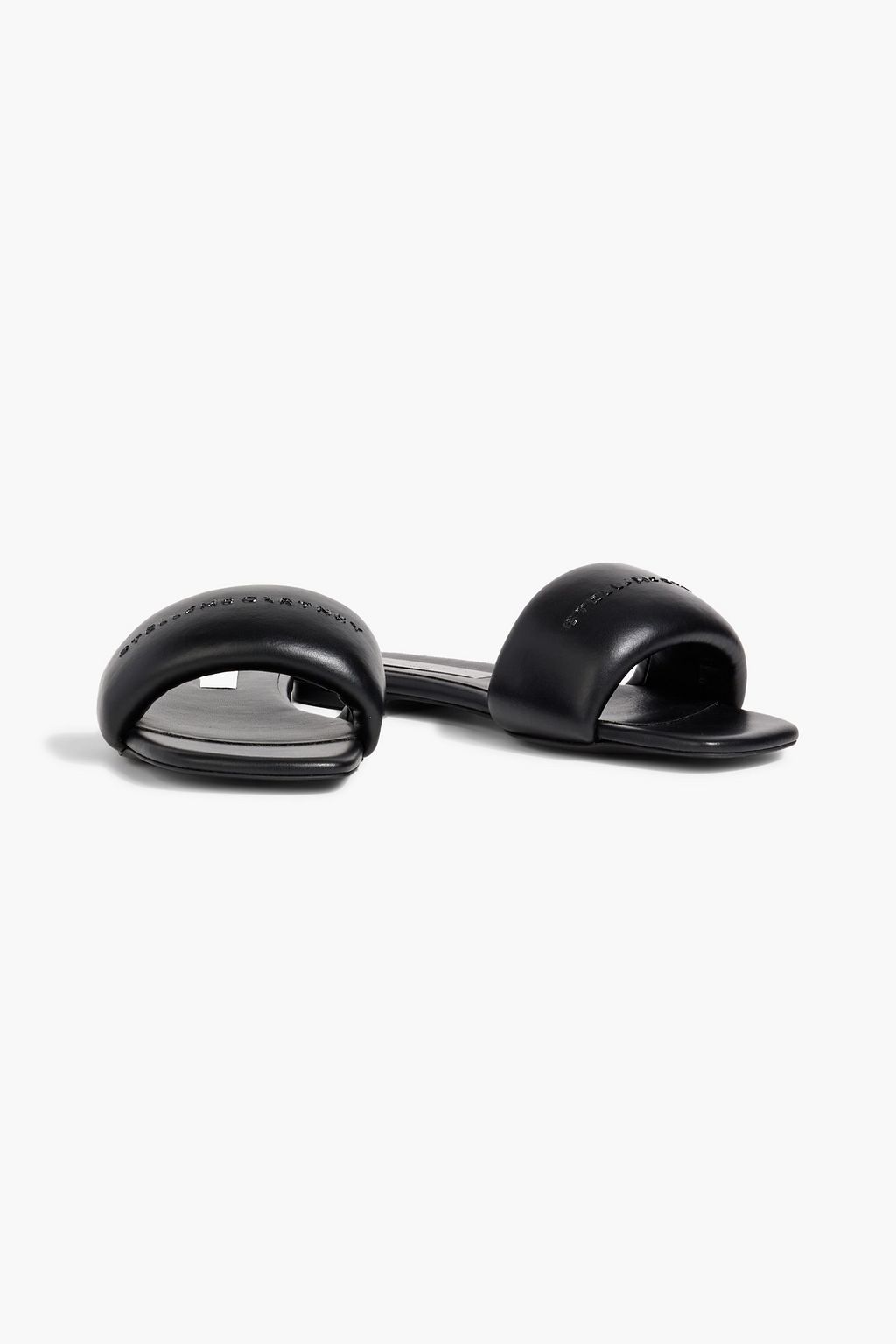 STELLA MCCARTNEY Signature logo-appliquéd padded sandals