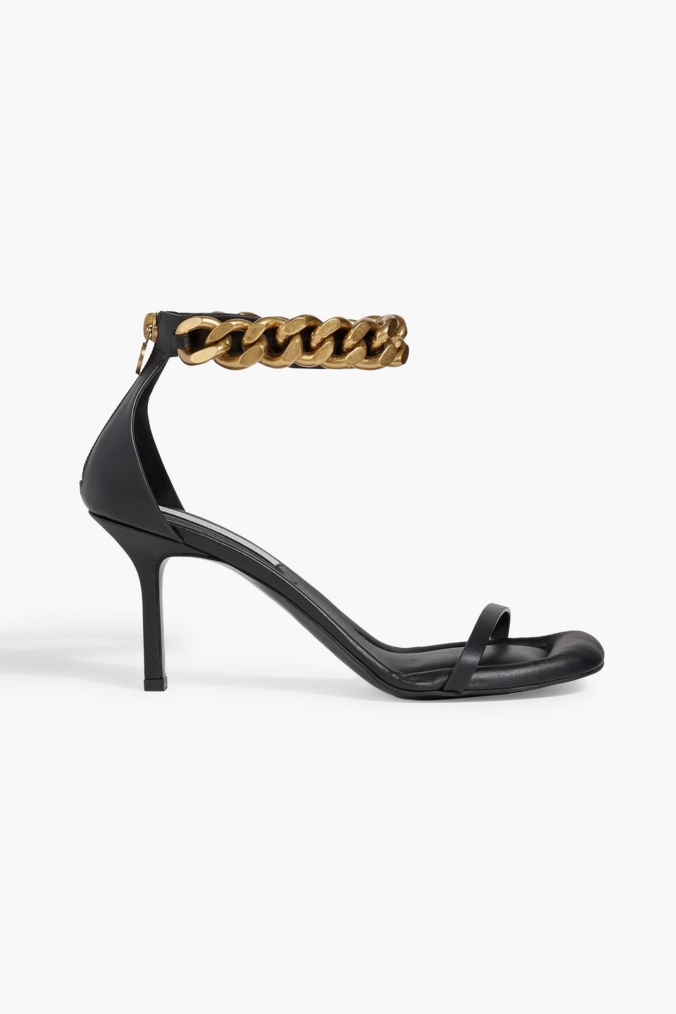 Stella Mccartney Falabella High Sandals In Black