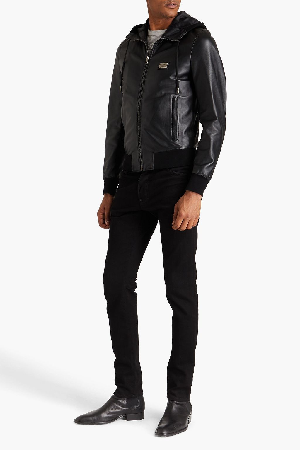 DOLCE&GABBANA Leather jacket