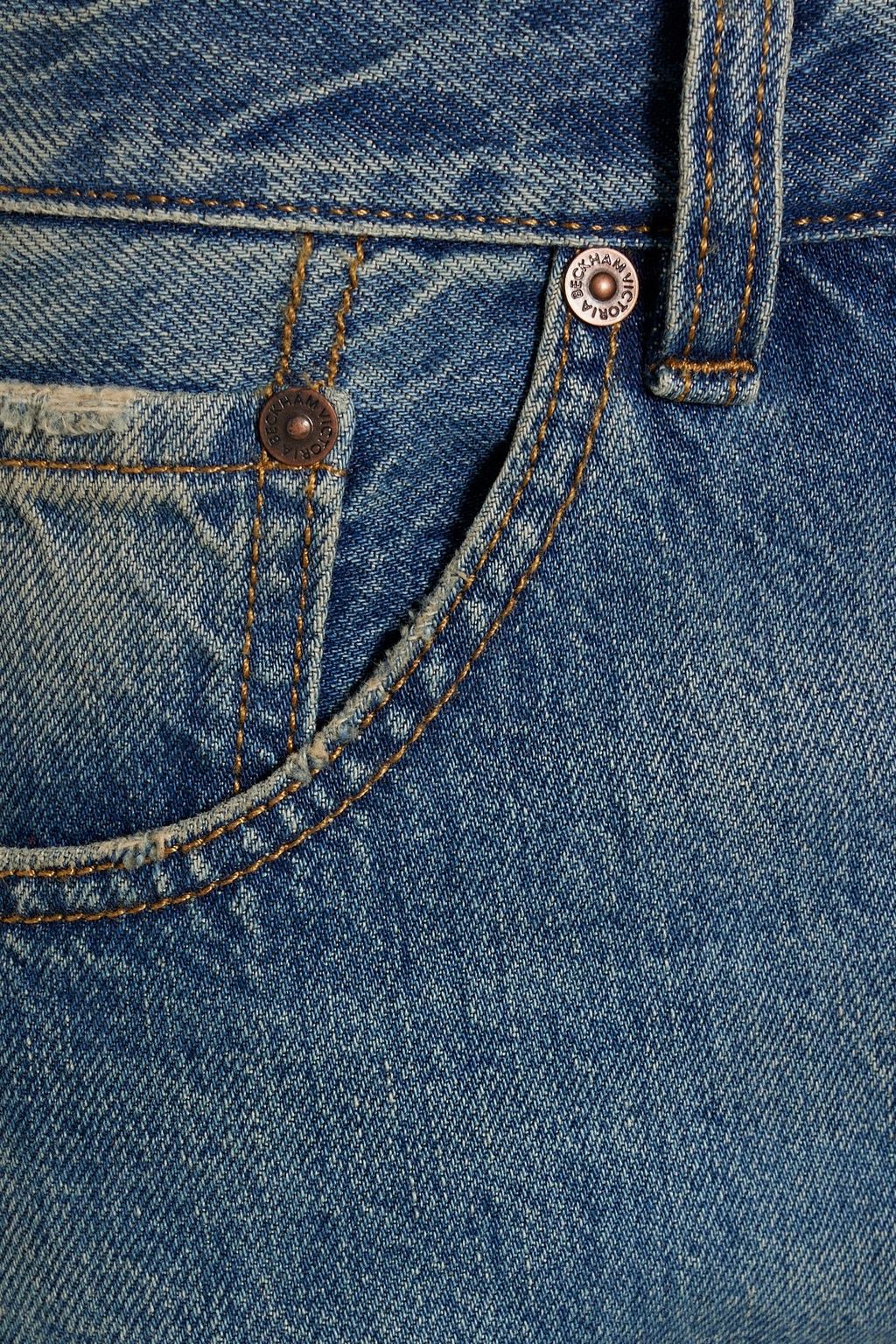 VICTORIA BECKHAM Olivia high-rise slim-leg jeans