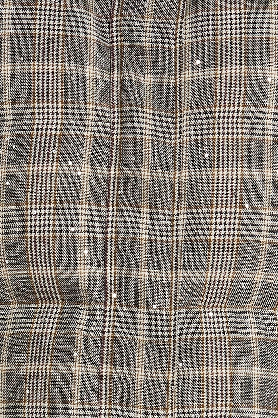 BRUNELLO CUCINELLI EMBELLISHED PRINCE OF WALES CHECKED QUILTED WOOL-BLEND TWEED VEST