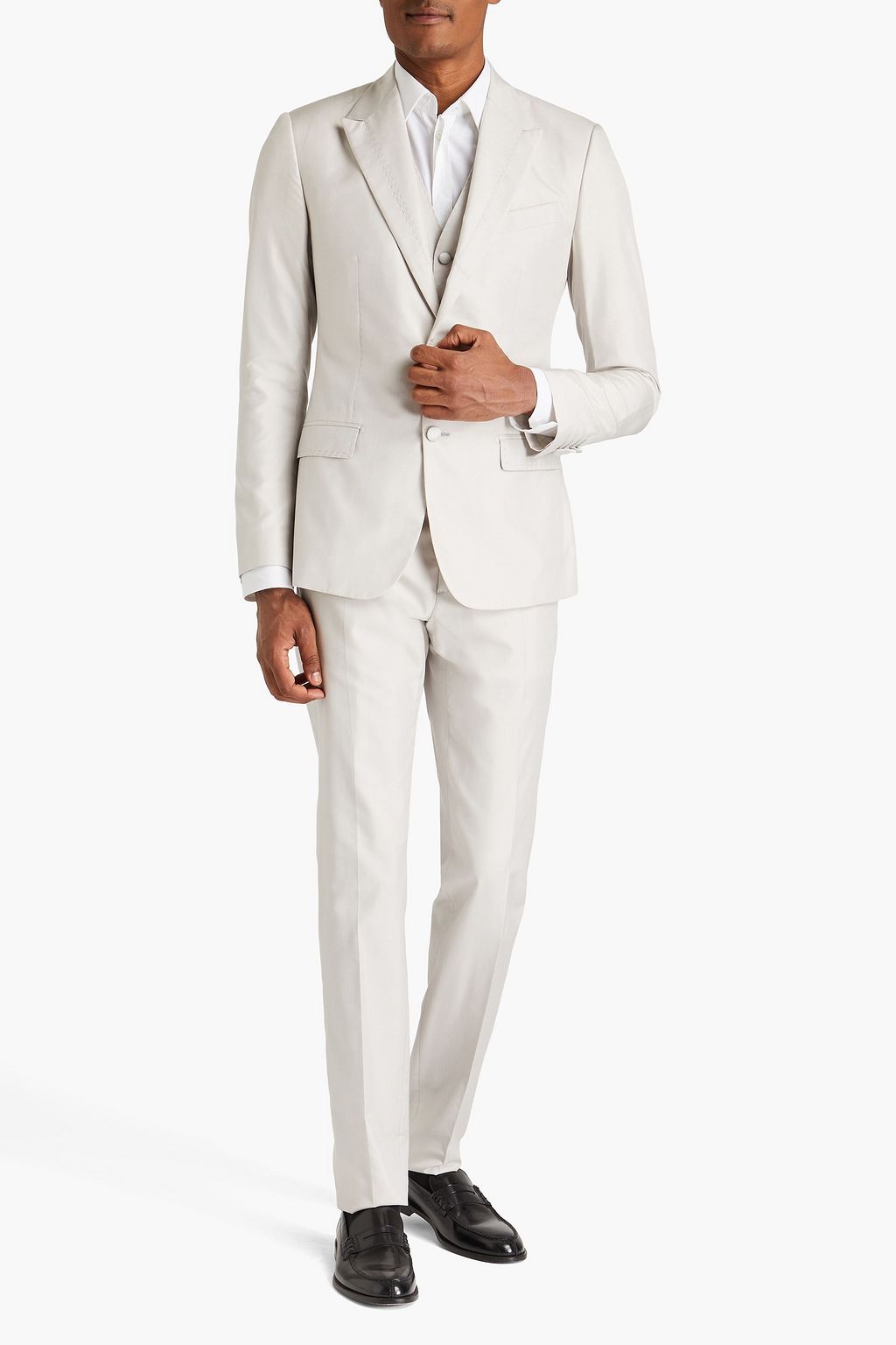 DOLCE&GABBANA Silk-blend suit