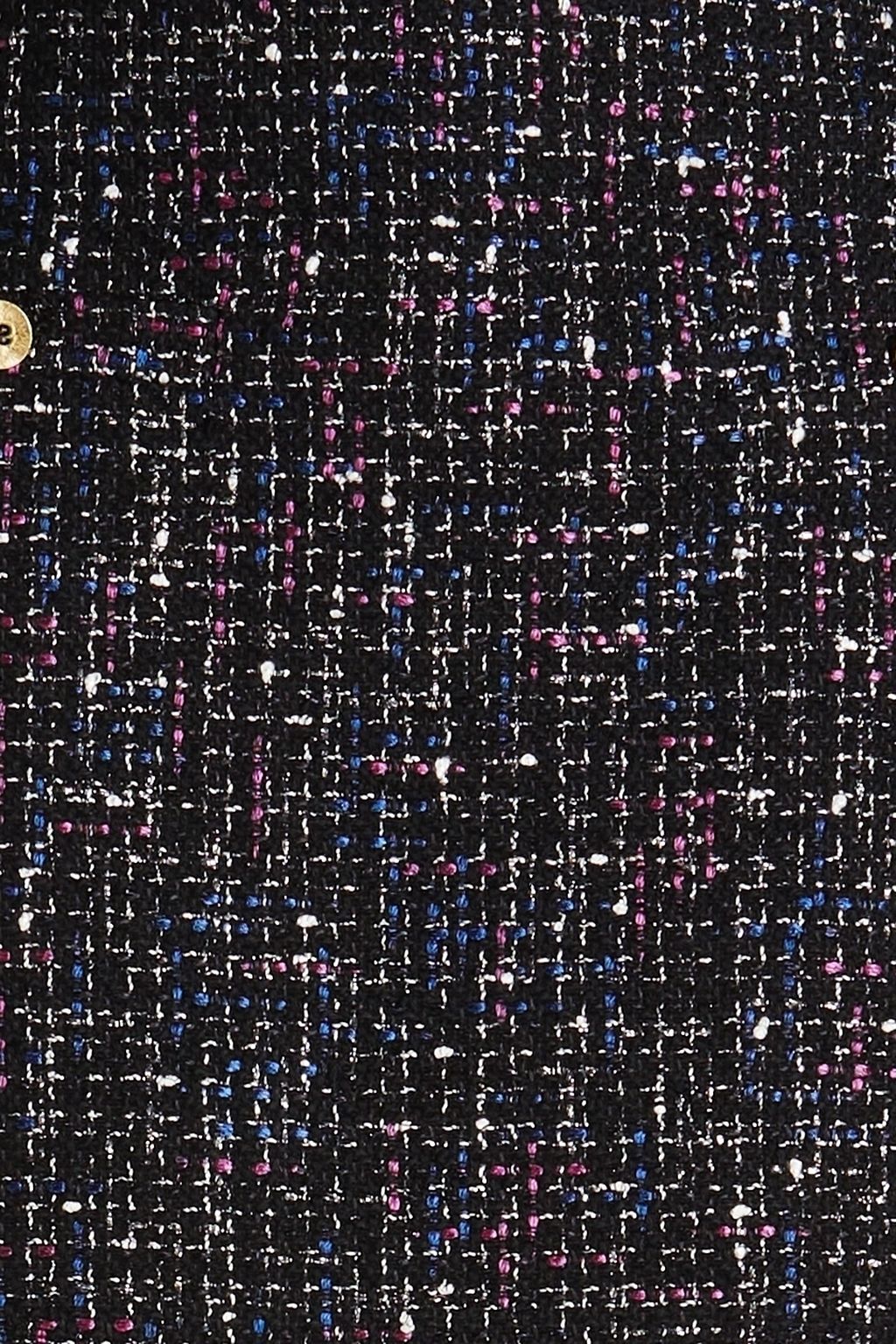 SANDRO Cotton-blend tweed mini skirt