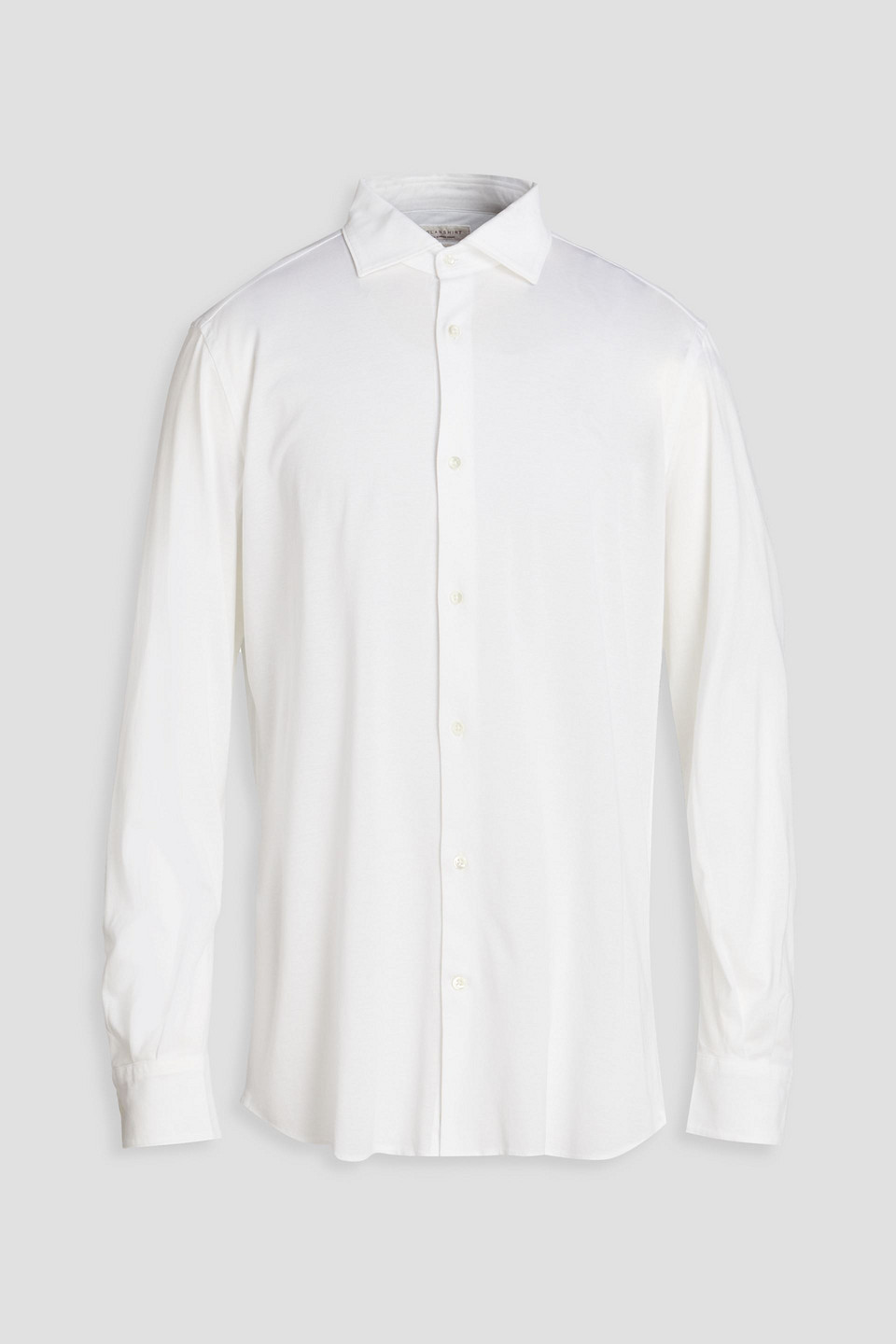 Slowear Glanshirt Cotton-piqué Shirt In White