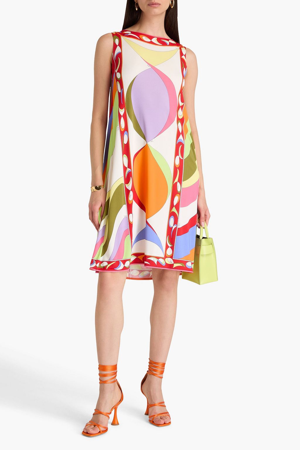 PUCCI Printed jersey dress