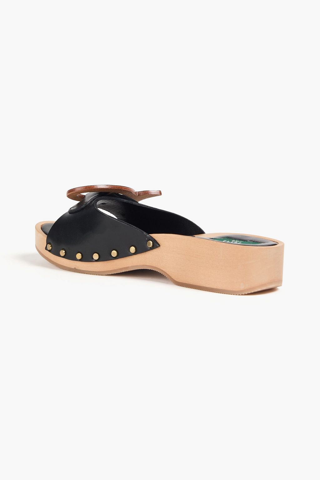 PUCCI Appliquéd leather mules