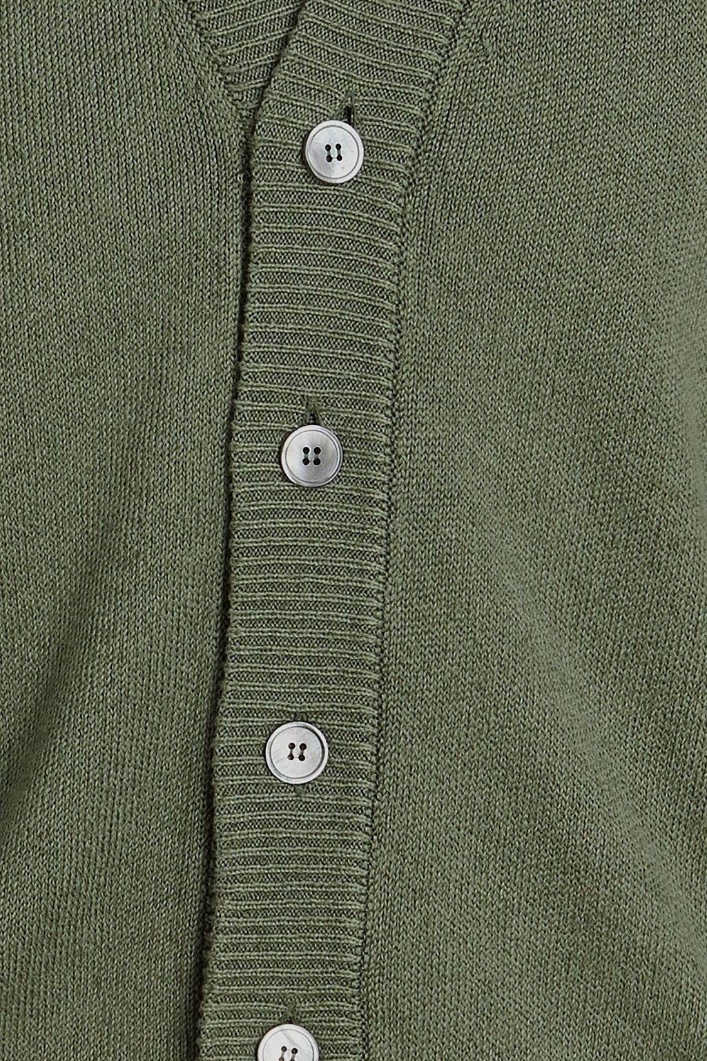 SLOWEAR Zanone Cardigan aus einer Leinen-Baumwollmischung