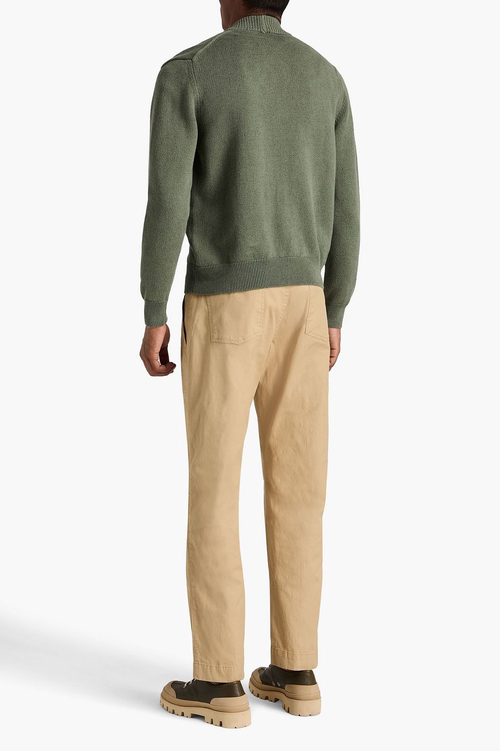 SLOWEAR Zanone Cardigan aus einer Leinen-Baumwollmischung