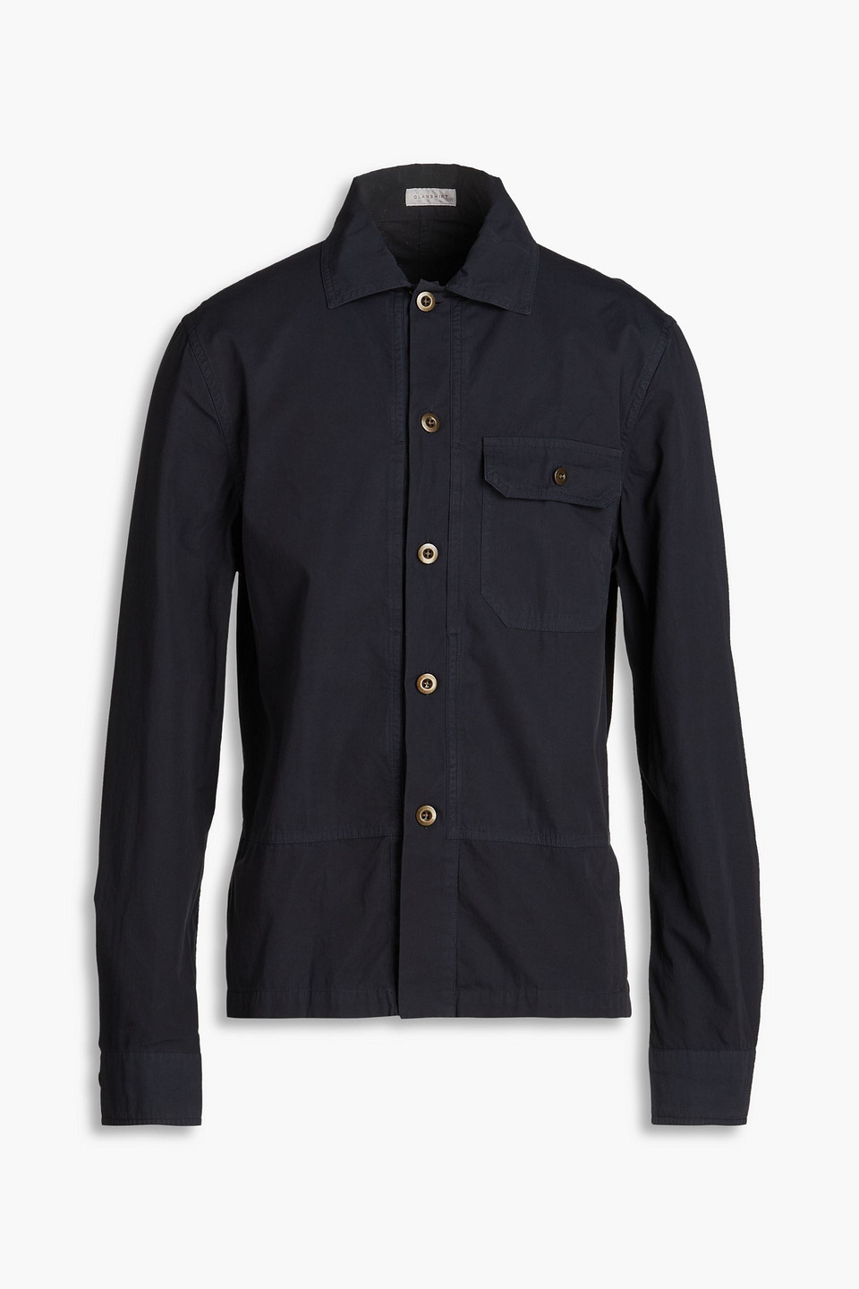 Slowear Glanshirt Cotton Shirt In Midnight Blue