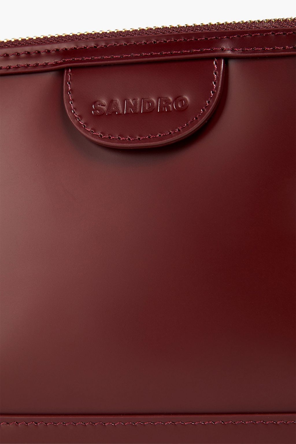 SANDRO Leather cross-body bag