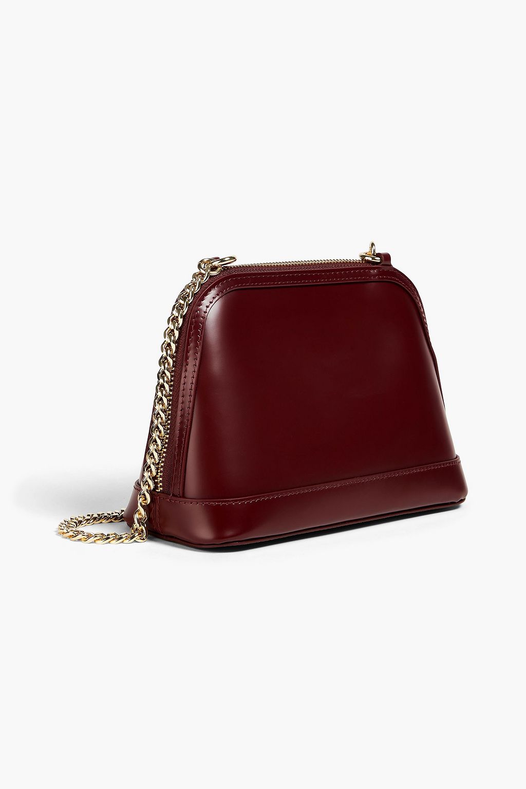 SANDRO Leather cross-body bag