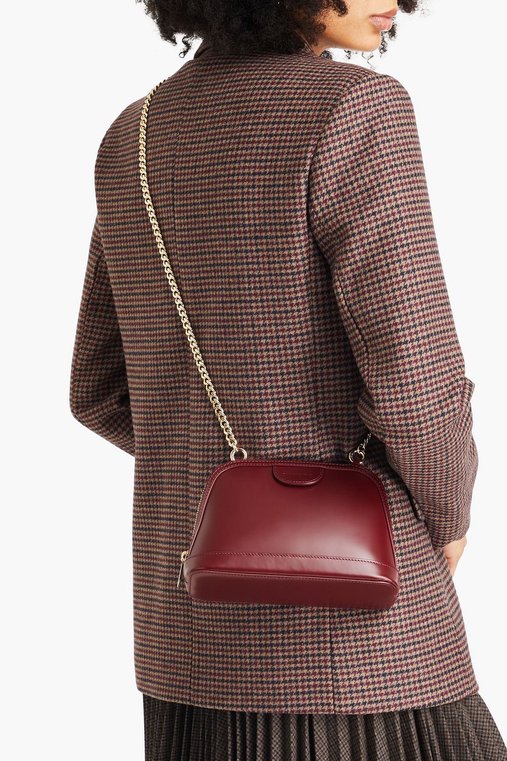 SANDRO Leather cross-body bag