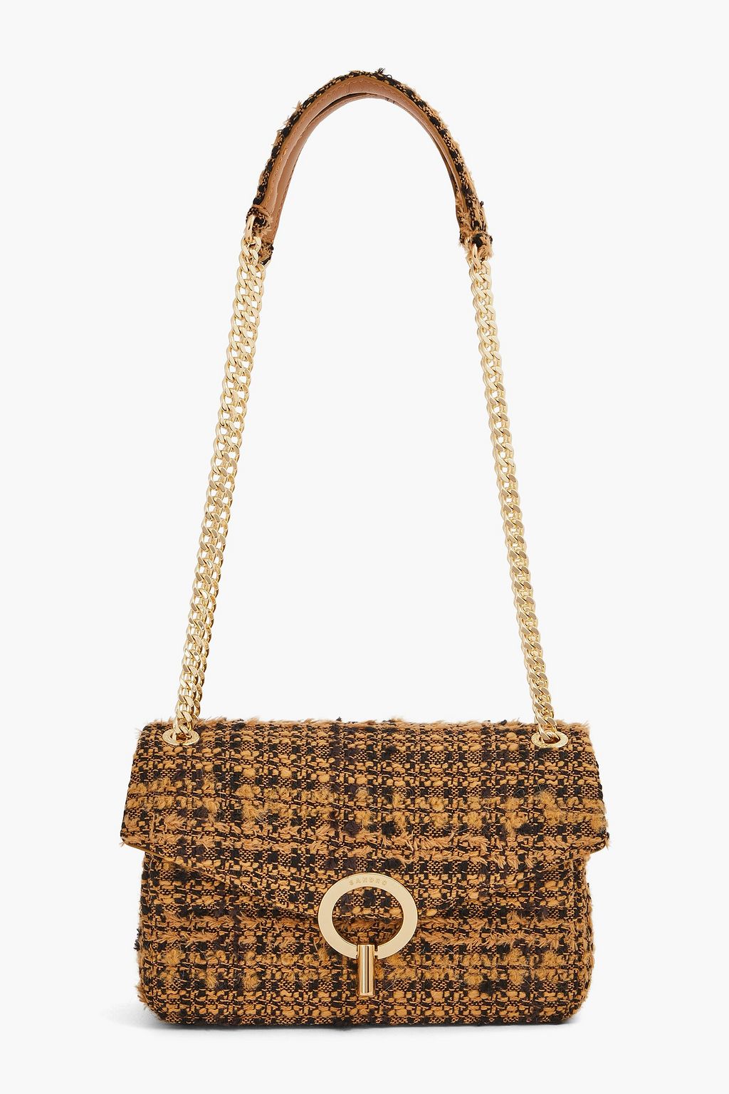 Sandro tweed bag hotsell