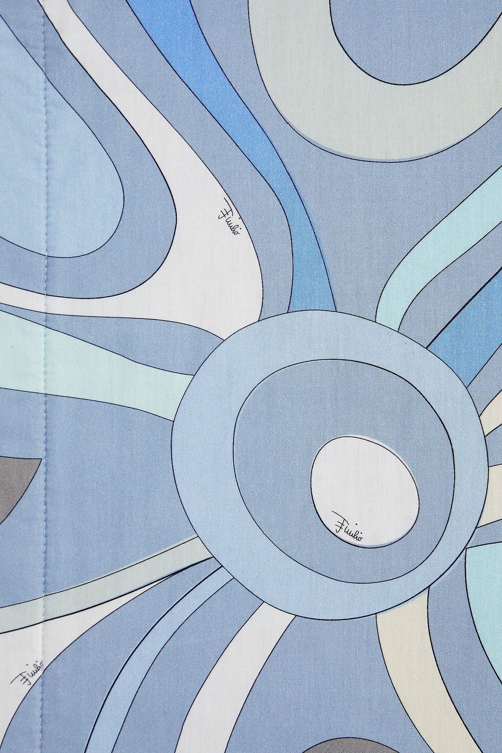 PUCCI Printed cotton-terry beach towel