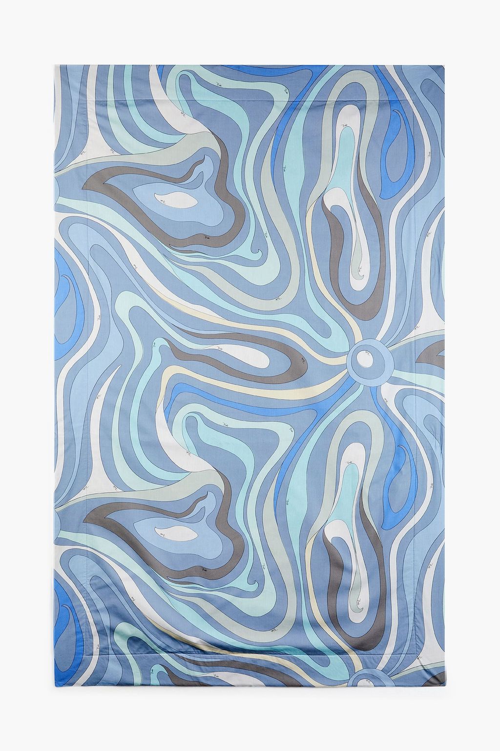 PUCCI Printed cotton-terry beach towel
