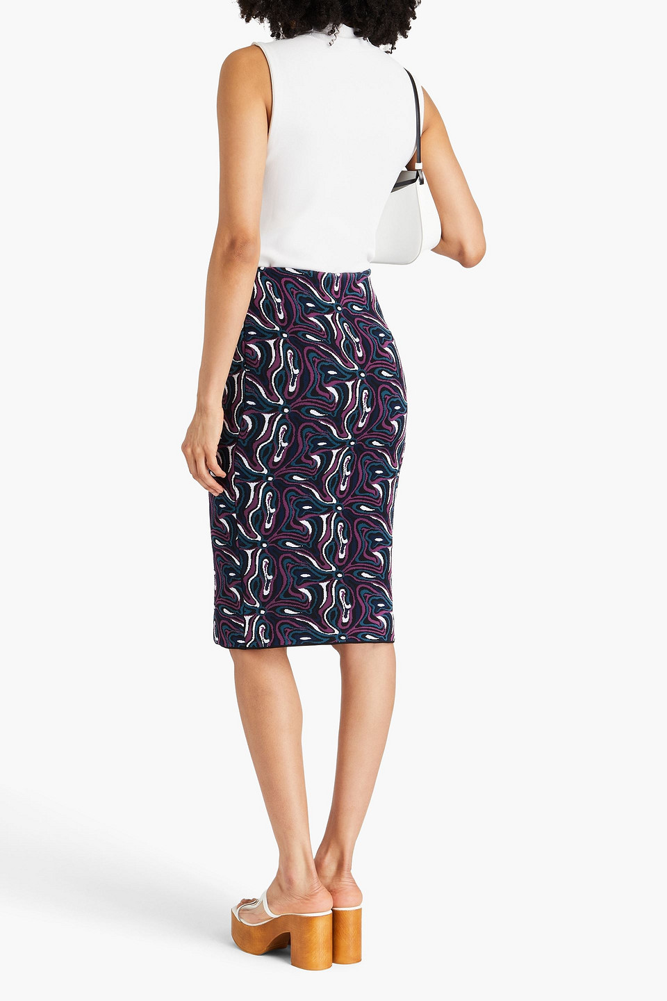  Pucci - Rock Aus Jacquard-strick - Lila - M 