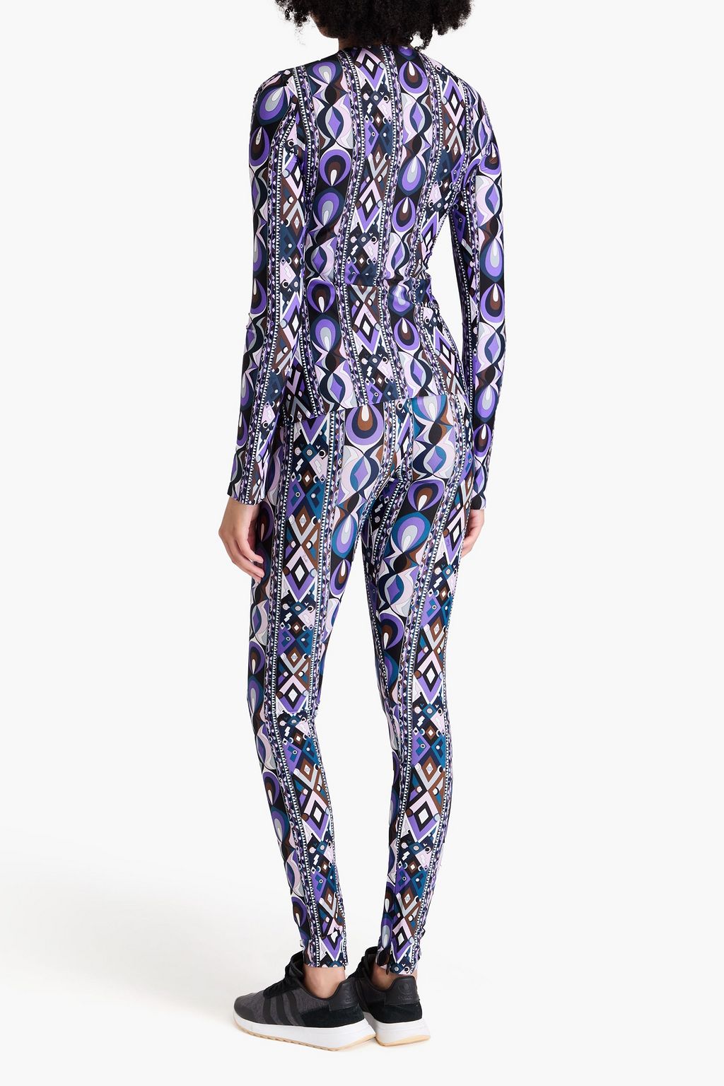 PUCCI 프린트 스트레치 저지 레깅스