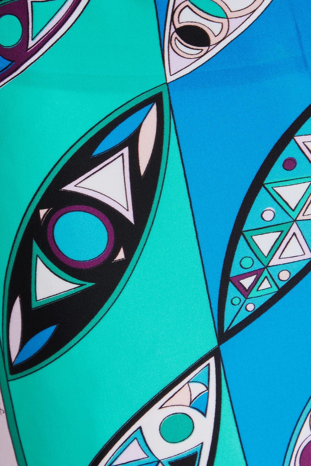 PUCCI بنطلون ضيق من نسيج مطاط ومزين بطبعات