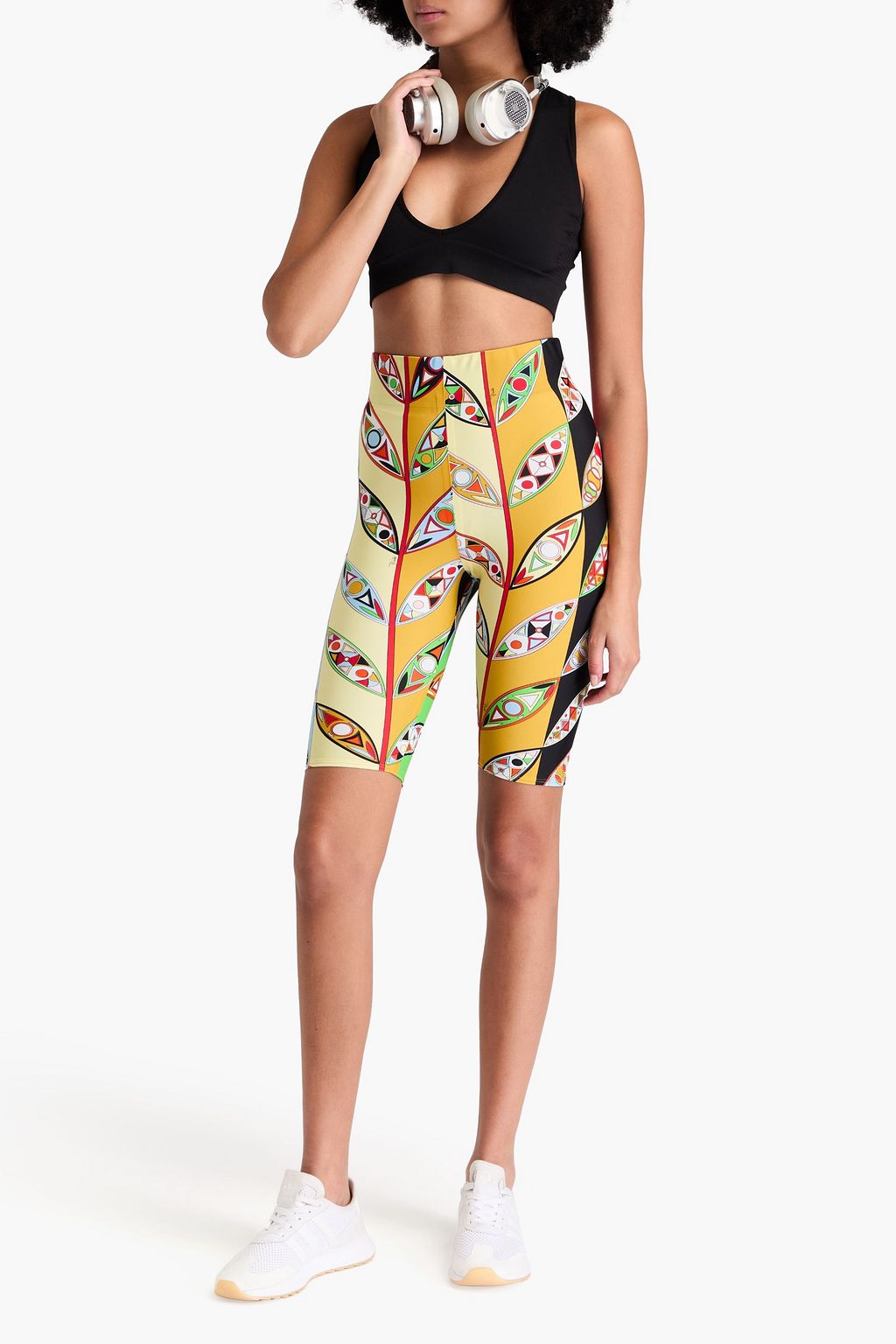 PUCCI Printed stretch shorts