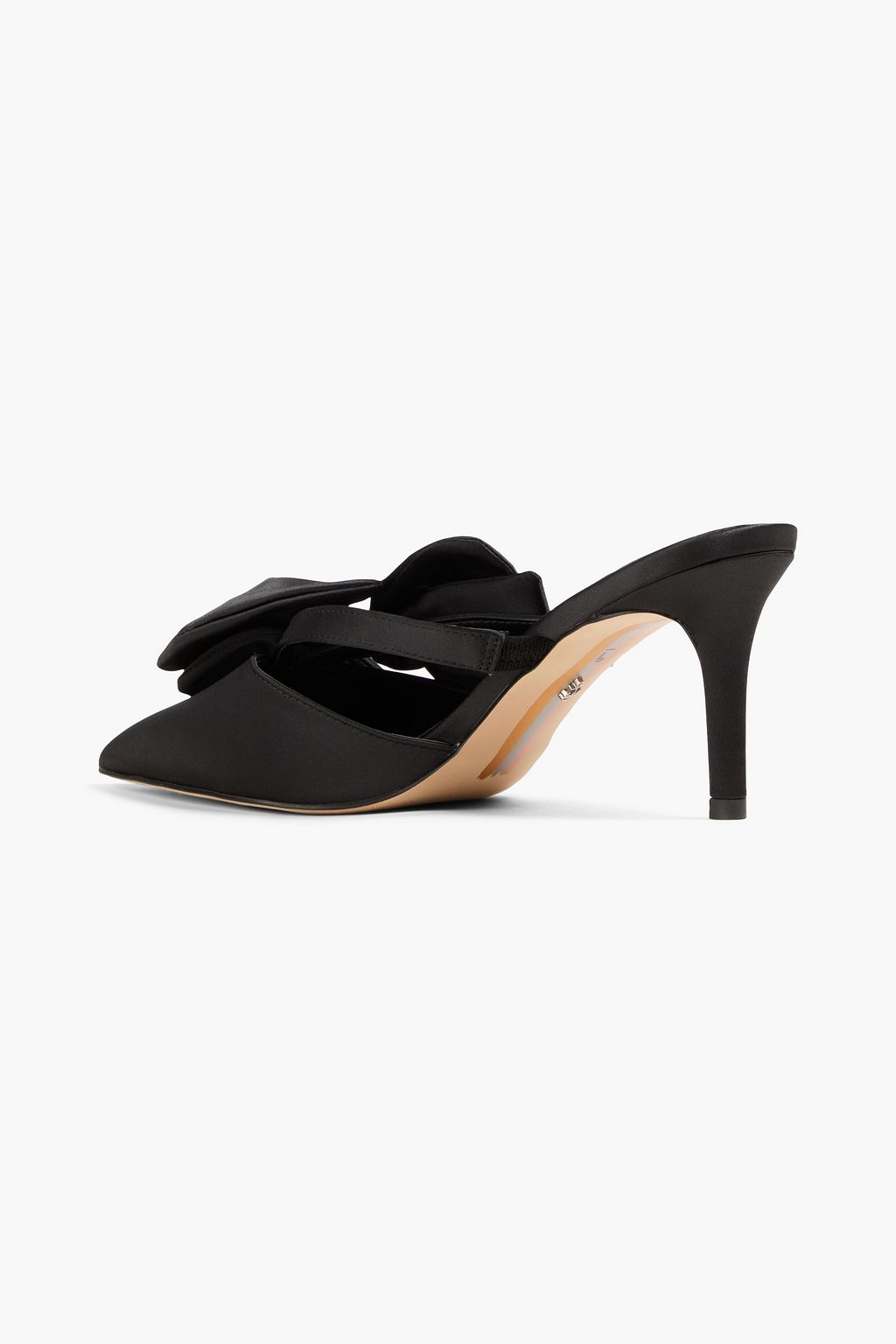 SAM EDELMAN Veranda Mules aus Satin mit Schleife