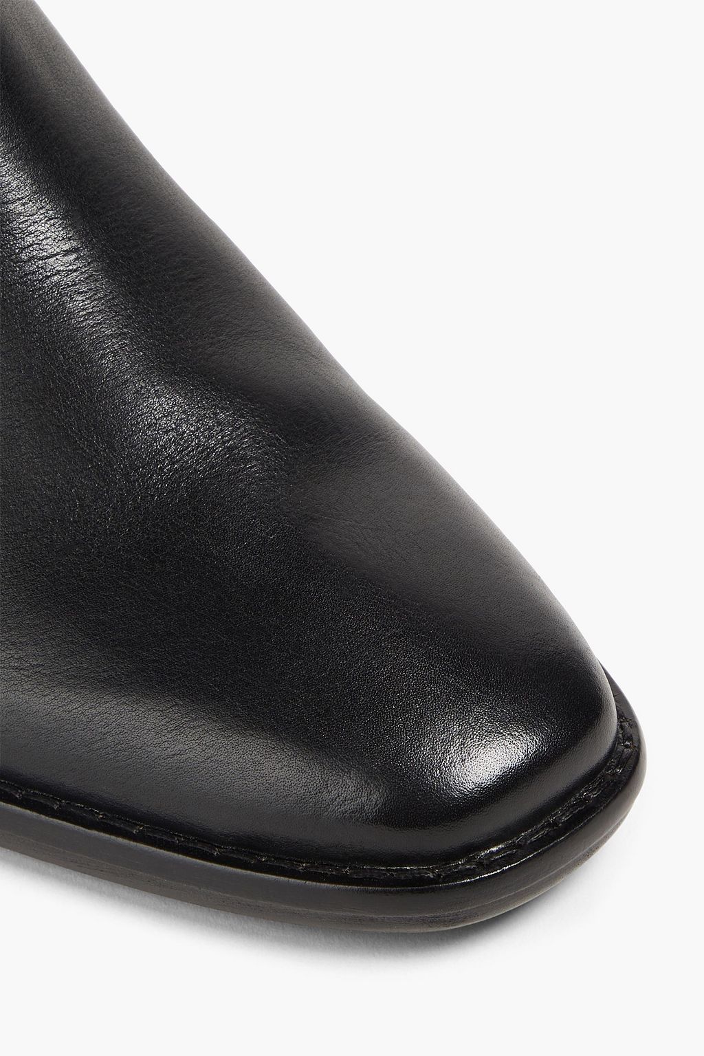 SAM EDELMAN بوت بطول الكاحل مصنوع من الجلد بتصميم مزركش