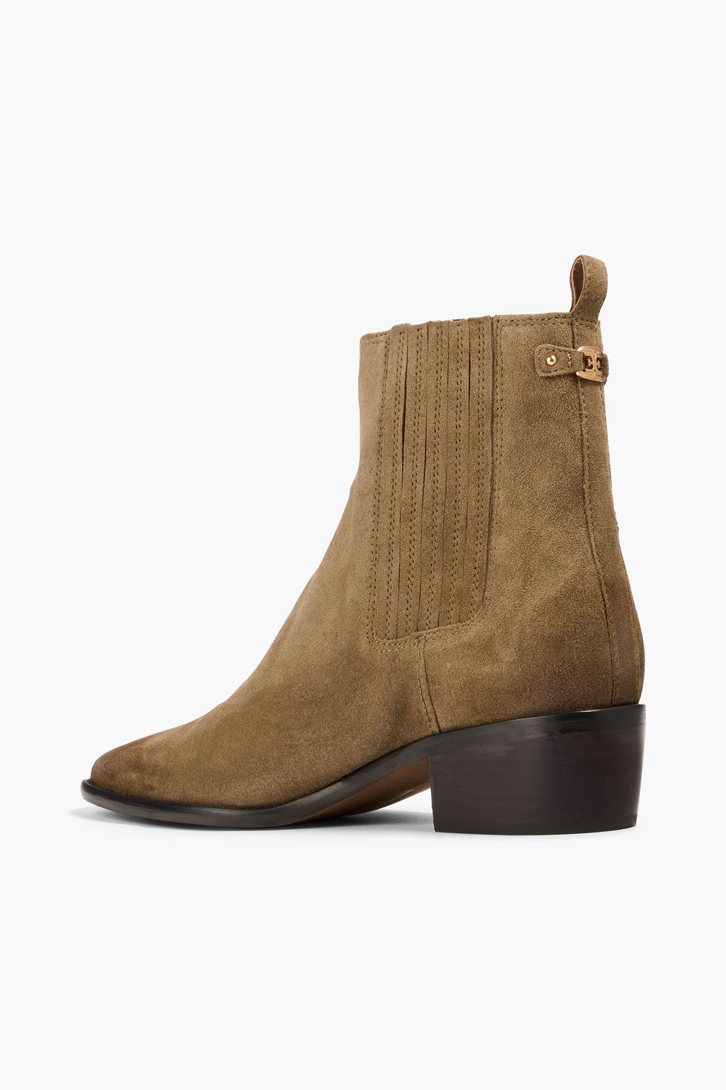 SAM EDELMAN بوت Bronson بطول الكاحل من جلد السويد