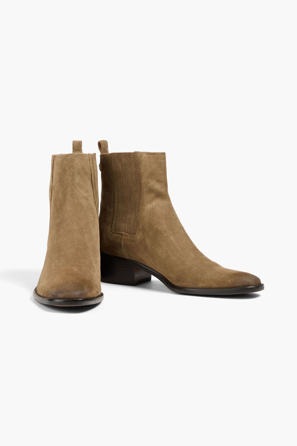 SAM EDELMAN بوت Bronson بطول الكاحل من جلد السويد