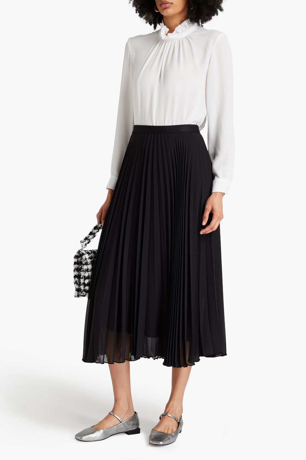 CLAUDIE PIERLOT Gathered gauze blouse